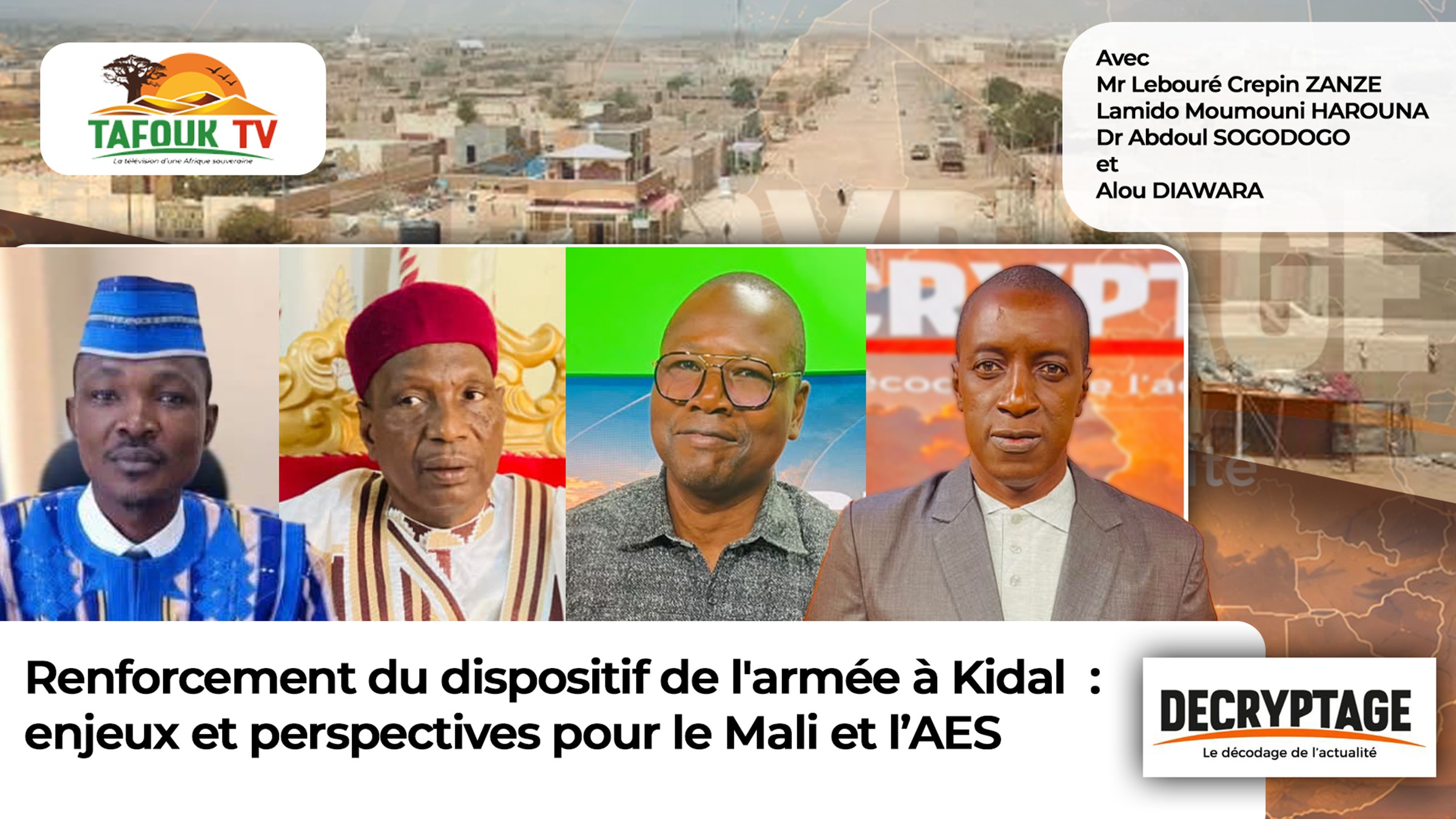 Renforcement du dispositif de l'armée à Kidal : enjeux et perspectives pour le Mali et l'AES
